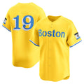 Boston Red Sox #19 Roman Anthony Gold MWATKINS City Connect Limited Jersey