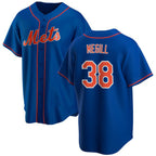 New York Mets #38 Tylor Megill Royal MWATKINS Cool Base Stitched Jersey