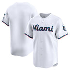 Miami Marlins White MWATKINS Home Limited Jersey