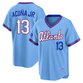 Atlanta Braves #13 MWATKINSld Acu?a Jr. Powder Blue MWATKINS 2026 City Connect Stadium Jersey