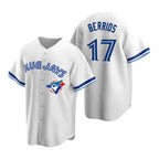 Toronto Blue Jays #17 Jose Berrios White MWATKINS Cooperstown Collection Jersey