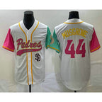 San Diego Padres #44 Joe Musgrove White MWATKINS NEW 2023 City Connect Cool Base Stitched Jersey