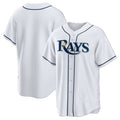 Tampa Bay Rays White MWATKINS Home Big & Tall Replica Jersey
