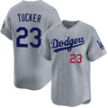 Los Angeles Dodgers #23 Kyle Tucker Gray MWATKINS 2026 Limited Stitched Jersey