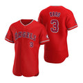 Los Angeles Angels #3 Waylor Ward MWATKINS Red Flex Base Stitched Jersey