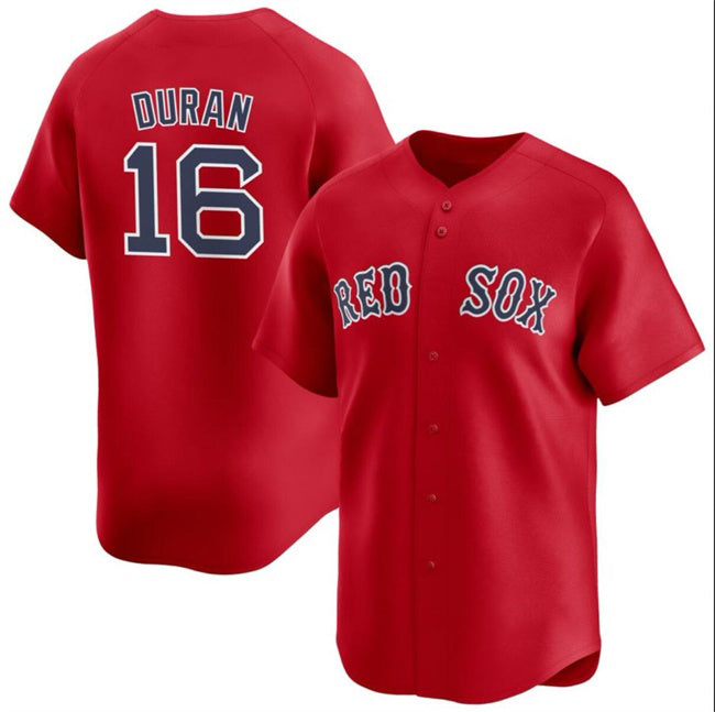 Boston Red Sox #16 Jarren Duran Red MWATKINS 2024 Alternate Limited Stitched Jersey