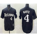 Arizona Diamondbacks #4 Ketel Marte Black MWATKINS Vapor Premier Limited Stitched Jersey