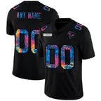Custom A.Falcons Multi-Color Black MWATKINS 2020 Crucial Catch Vapor Untouchable Limited Jersey