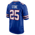 B.Bills #25 Geno Stone Royal MWATKINS Team Game Jersey