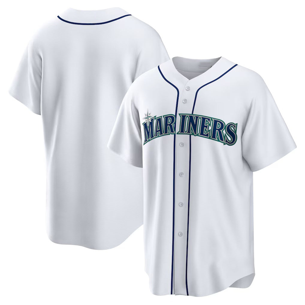 Seattle Mariners White MWATKINS Home Replica Team Jersey