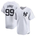 New York Yankees #99 Aaron Judge White MWATKINS Home Limited Player Jerseys