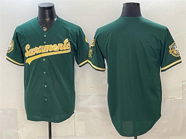Oakland Athletics Blank 2026 Green MWATKINS Alternate Sacramento Celebrating 125 Years Vapor Limited Stitched Jersey
