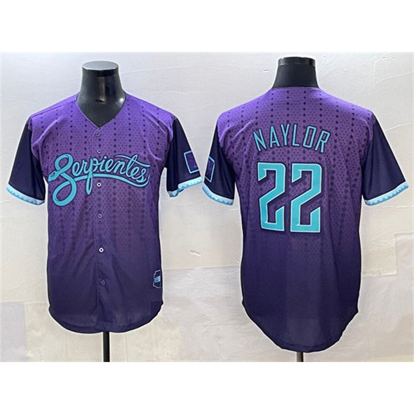Arizona Diamondbacks #22 Josh Naylor Purple MWATKINS 2025 City Connect Limited Stitched Jersey