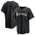 Seattle Mariners Blank Black MWATKINS Lights Out Limited Stitched Jersey