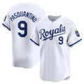 Kansas City Royals #9 Vinnie Pasquantino White MWATKINS 2024 Home Limited Stitched Jersey
