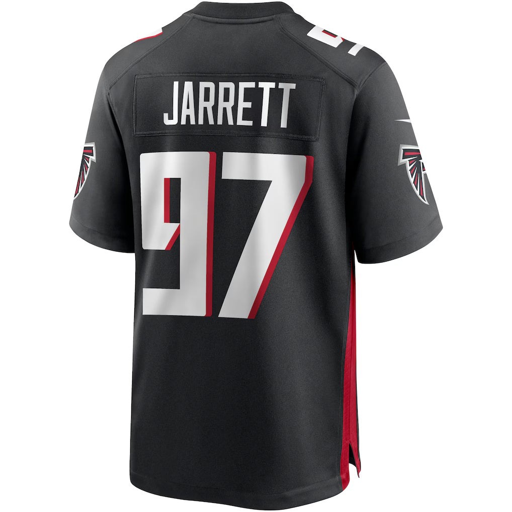 A.Falcons #97 Grady Jarrett Black MWATKINS Game Player Jersey