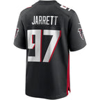 A.Falcons #97 Grady Jarrett Black MWATKINS Game Player Jersey