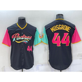 San Diego Padres #44 Joe Musgrove Number Black MWATKINS 2022 City Connect Cool Base Stitched Jersey