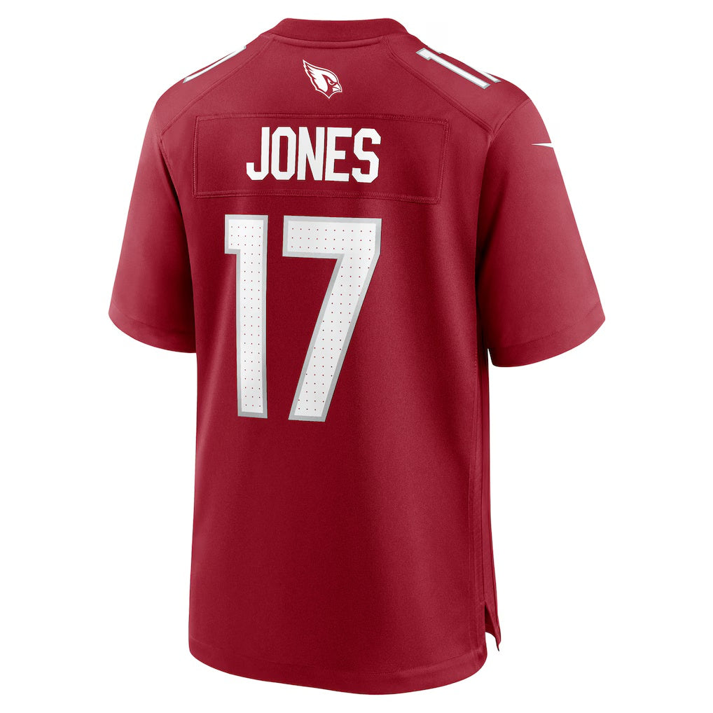 A.Cardinals #17 Zay Jones Cardinal MWATKINS Team Game Jersey