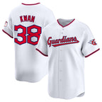Cleveland Guardians #38 Steven Kwan White MWATKINS Home Limited Stitched Jersey