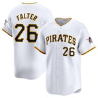 Pittsburgh Pirates #26 Bailey Falter White MWATKINS Home Limited Stitched Jersey
