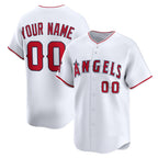 Custom Los Angeles Angels White MWATKINS Home Limited Jersey