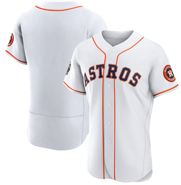 Houston Astros Blank White MWATKINS 2022 World Series Flex Base Stitched Jersey