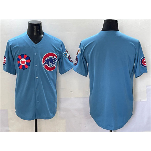 Chicago Cubs Blank Blue MWATKINS 2025 Tokyo Series 2nd Alternate Limited Stitched Jersey