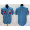 Chicago Cubs Blank Blue MWATKINS 2025 Tokyo Series 2nd Alternate Limited Stitched Jersey