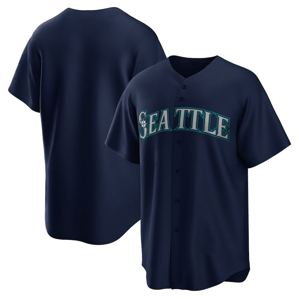 Seattle Mariners Navy MWATKINS Alternate Replica Team Jersey
