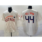 Houston Astros #44 Still Tippin Cream MWATKINS Throwback Cooperstown Collection Limited Stitched Jersey