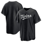 Minnesota Twins Blank Black MWATKINS Lights Out Limited Stitched Jersey
