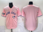 Toronto Blue Jays Blank Pink MWATKINS 50 Seasons Patch Stitched Jersey