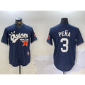 Houston Astros #3 Jeremy Pena Black MWATKINS Cactus Jack Vapor Premier Stitched Jersey