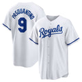 Kansas City Royals #9 Vinnie Pasquantino White MWATKINS Home Replica Jersey