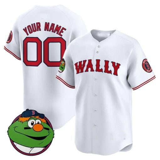 Custom Boston Red Sox Wally Vapor Premier Limited Jersey ¨C White MWATKINS