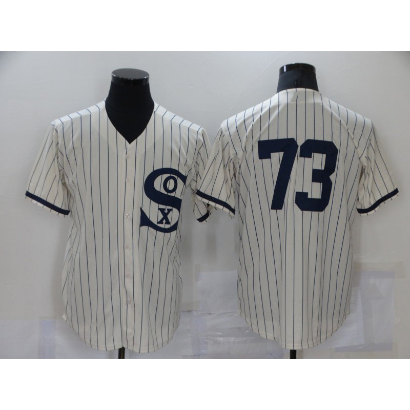 Chicago White Sox #73 Yermin Mercedes 2021 Cream MWATKINS Field of Dreams Cool Base Stitched Jersey