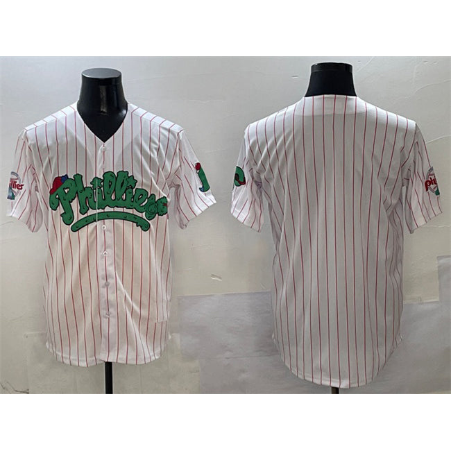 Philadelphia Phillies Blank White MWATKINS Phanatic Limited Stitched Jersey