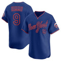 New York Mets #9 Brandon Nimmo Royal MWATKINS Alternate Limited Player Jersey