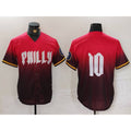 Philadelphia Phillies #10 JT Realmuto Red MWATKINS 2024 City Connect Limited Stitched Jersey 2