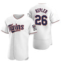 Minnesota Twins #26 Max Kepler White MWATKINS Flex Base Stitched Jersey