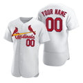 Custom St. Louis Cardinals White MWATKINS 2020 Stitched Flex Base Jersey