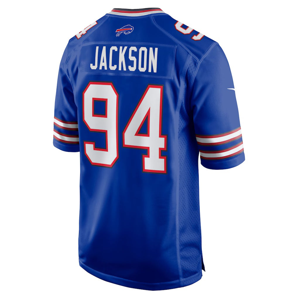 B.Bills #94 Landon Jackson Royal MWATKINS Team Game Jersey