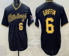 Pittsburgh Pirates #6 Konnor Griffin Black MWATKINS Alternate Limited Jersey