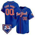 Cutsom New York Mets Active Player Royal MWATKINS 2024 Spring Training Vapor Premier Limited Stitched Jersey