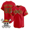 Custom San Diego Padres x One Piece Red MWATKINS Vapor Premier Limited Jersey - Stitched
