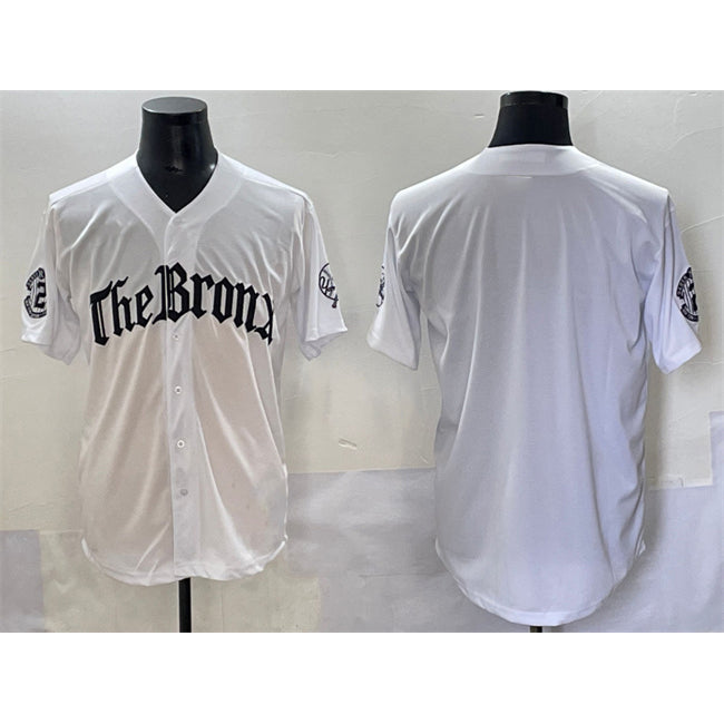 New York Yankees Blank White MWATKINS 'Gothic Legacy Edition' Vapor Premier Limited Stitched Jersey