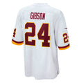 W.Football Team #24 Antonio Gibson White MWATKINS Game Player Jersey