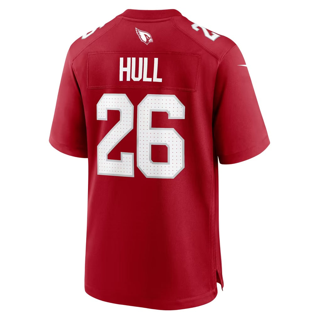 A.Cardinals #26 Evan Hull Cardinal Team Game Football jersey MWATKINS