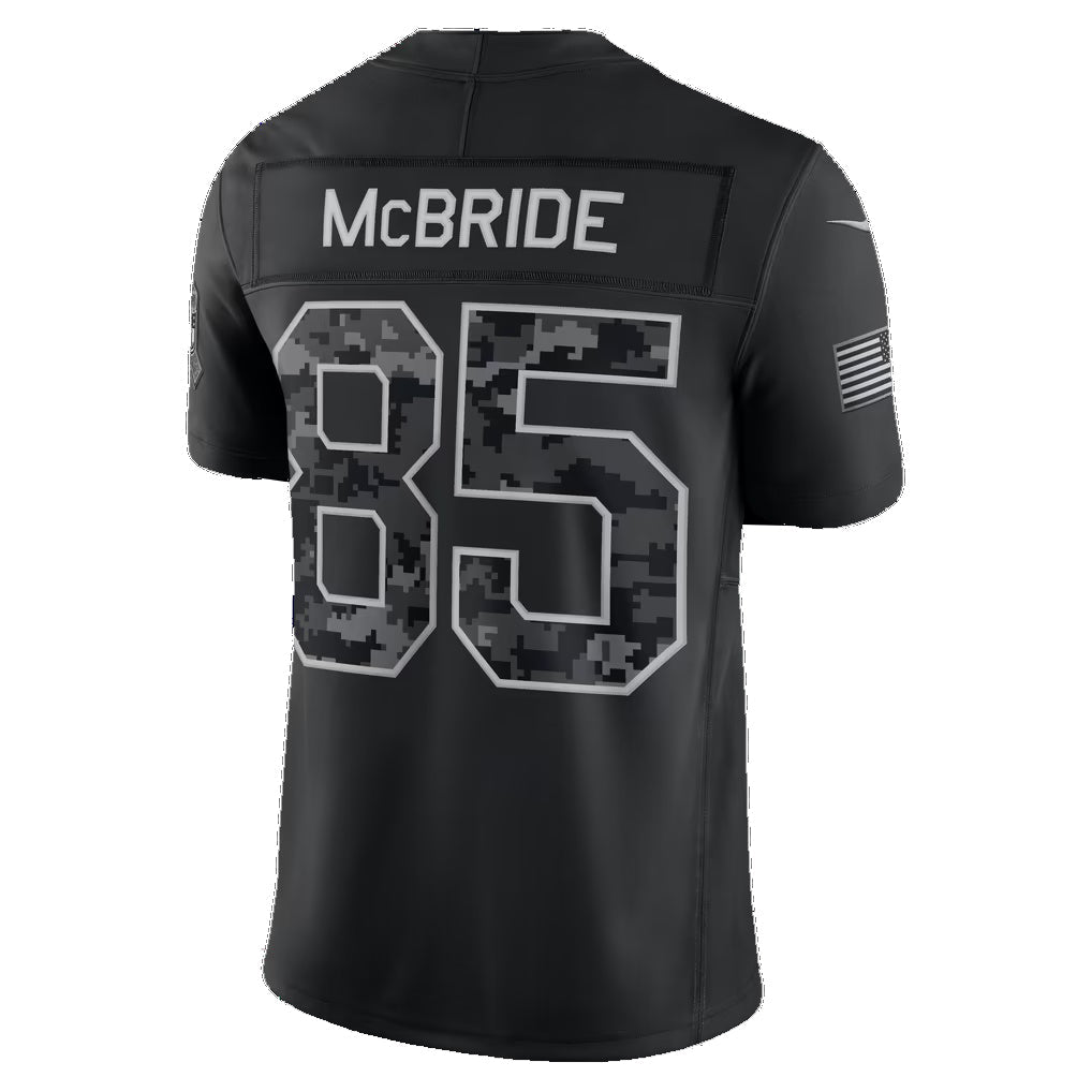 A.Cardinals #85 Trey McBride Black 2026 Salute to Service Stitched Limited Football jersey MWATKINS